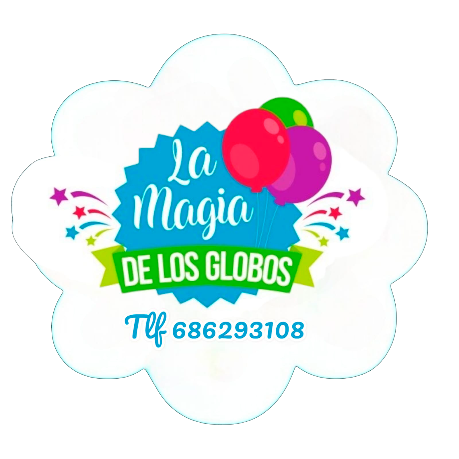Decoración elegante con globos